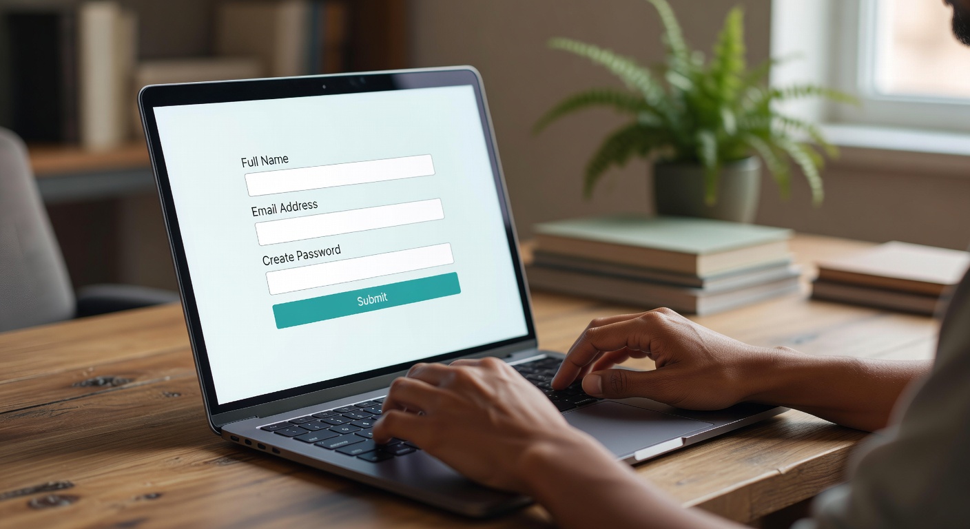 Regisztrációs folyamat lépésről lépésre - külföldi online kaszinó